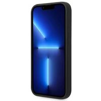 Guess GUHCP14XSLTGK iPhone 14 Pro Max 6.7" juodas kietasis dėklas silikoninis Triangle