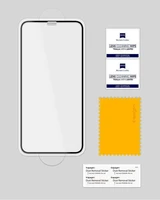 Spigen Glass FC grūdintas stiklas su juodu rėmeliu iPhone X / XS / 11 Pro