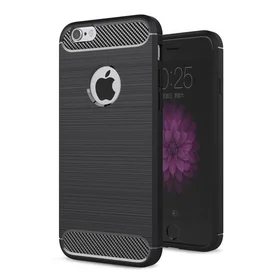 CARBON dėklas telefonui IPHONE 5/5S/SE juodas
