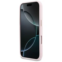 GUESS case for IPHONE 17 GUHCP17S5PS4RGGP (PU FW Resin Logo) pink