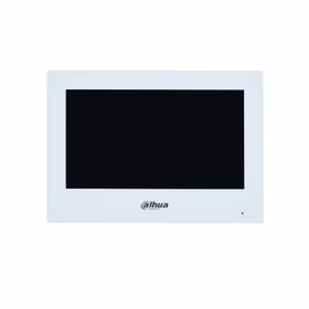 Dvilaidis domofono monitorius 7 colių, veikia tik SIP protokolu, Wi-Fi, baltas