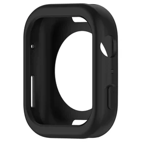 Silikoninis dėklas laikrodžiui Apple Watch 41 mm (Series 7/8/9) - juodas