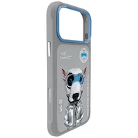 Nimmy Cool&Cute 2.0 Nag dėklas iPhone 17 Pro - pilkas