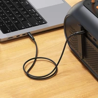 Borofone Kabelis AUX BL26 Standartinis - jack 3,5mm į jack 3,5mm - 1 metras juodas