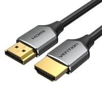 Itin plonas HDMI kabelis "Vention ALEHI" 3 m 4K 60 Hz (pilkas)