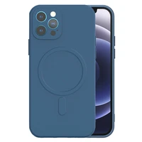 TEL PROTECT MagSilicone dėklas telefonui Iphone 13 Pro tamsiai mėlynas