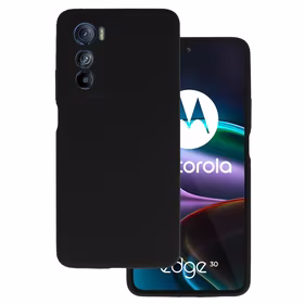 Dėklas silikoninis Lite Motorola Edge 30 (m) - juodas (m)