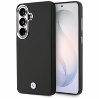 BMW Sign Metal Logo MagSafe dėklas Samsung Galaxy S26 - juodas