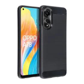 CARBON dėklas telefonui OPPO A78 5G juodas