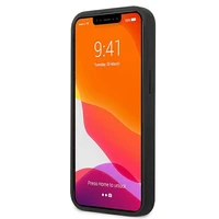 AMG odinis karštu būdu įspaustas dėklas iPhone 13 mini - juodas