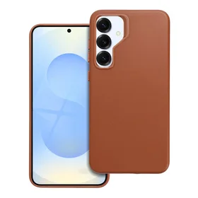 LEATHER MAG COVER dėklas telefonui SAMSUNG S25 PLUS rudas