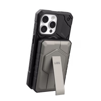 UAG Rugged 10K 10000 mAh Magnetinis Išorinė baterija su 10W Stovu + Kabeliu - Titanas