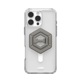 UAG Plyo Magsafe iPhone 16 Pro Max Dėklas telefonui su magnetiniu žiediniu stovu - titano spalva