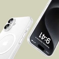 Tech-Protect MagSlim Magnetinis dėklas telefonui iPhone 16 - juodas