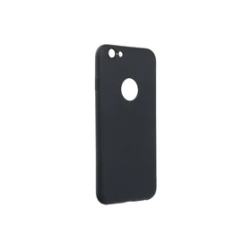 Minkštas dėklas telefonui IPHONE 6/6S (m) - juodas