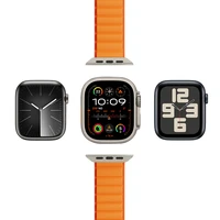 Puro Extreme nailoninis dirželis Apple Watch 42/44/45/49 mm - oranžinis