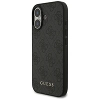 Guess 4G Classic dėklas telefonui iPhone 17 - juodas