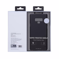 Nillkin Super Frosted Shield tvirtinamas dėklas Samsung Galaxy A42 5G juodas