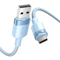 USB 2.0 A į USB-C 3A kabelis Vention CTNLH 2M (mėlynas)