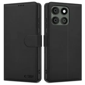 Tech-Protect Wallet dėklas telefonui Motorola Edge 60 Pro - juodas