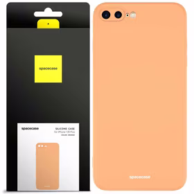 Spacecase silikoninis dėklas iPhone 7/8 Plus oranžinis