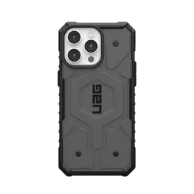 UAG Pathfinder MagSafe dėklas iPhone 15 Pro Max - sidabrinis