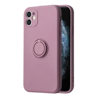 Vennus silikoninis žiedas Iphone 14 Plus violetinis