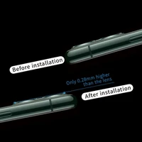 Bestsuit lankstus hibridinis stiklas Apple iPhone 15 Pro/15 Pro Max kamerų lęšiams