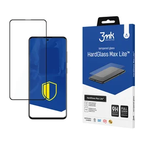 Apsauginis stiklas 9H 3mk HardGlass Max Lite™ skirtas Samsung Galaxy A51 / A52/ A52 5G / A52s 5G