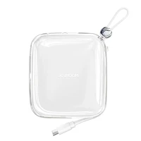 Joyroom JR-L005 10000mAh Lightning USB-A išorinė baterija - balta