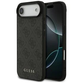 Guess 4G Classic dėklas telefonui iPhone 17 Air - juodas