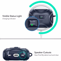 ESR Cyber FlickLock MagSafe deklas AirPods Pro 3 - Tamsiai melynas