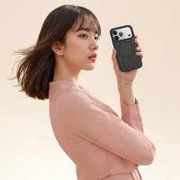 Rock Armor Matte Magnetinė serijos dėklas telefonui Iphone 17 Pro juodas