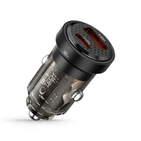 Tech-Protect CC30W automobilinis įkroviklis USB-C PD 30W / USB-A QC 3.0 - juodas