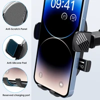 Blavec Automobilio laikiklis BH-08 prie priekinio stiklo / prietaisų skydo (BH08-WSB) juodas