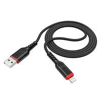 Kabelis USB-A į Lightning Hoco 2,4A 3 m X59 juodas