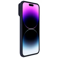 Nillkin CamShield Pro magnetinis dėklas telefonui iPhone 15 Pro Max su kameros apsauga - violetinis
