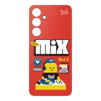 Dėklas telefonui Flipsuit EF-MS721CREGWW Samsung Galaxy S 24 FE - raudonas