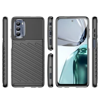 Thunder Case skirtas Motorola Moto G62 5G silikoninis apsauginis dėklas juodas