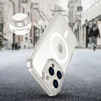 Tech-Protect Flexair Hybrid CC Magnetinis iPhone 16 Pro dėklas - skaidrus