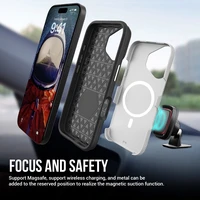 Dėklas Perfectionists Triangle Mag Case Apple iPhone 11 sidabrinis