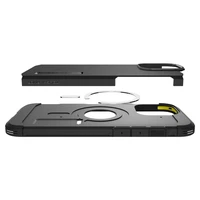 Spigen Tough Armor "T" Magnetinis dėklas iPhone 16 Pro - juodas