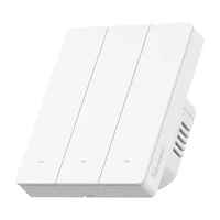 SONOFF M5-3C-80W WiFi Matter išmanusis sieninis jungiklis (3 kanalai, rėmeliui)