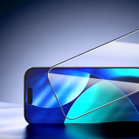 Rock Tempered stiklas Privatumo Full-coverage Anti-static for Iphone 17 Pro Max