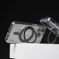 CARE by PanzerGlass Funkcinis dėklas telefonui su stovu iPhone 16 Pro Max 6.9" juodas/juodas Magnetinis 1324