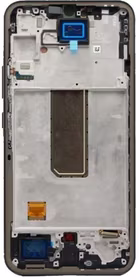 Ekranas Samsung A346 A34 5G 2023 su lietimui jautriu stikliuku ir rėmeliu Graphite originalus (assembled service pack)