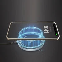 Wozinsky 15W belaidis Qi2 indukcinis įkroviklis - juodas