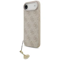Guess 4G Charms Collection Magnetinis dėklas telefonui iPhone Air - rožinė