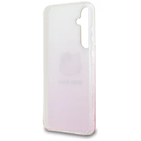 Hello Kitty IML Gradientinis Electrop Kitty Head dėklas telefonui skirtas Samsung Galaxy A55 - rožinis