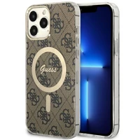 Guess GUHMP13XH4STW iPhone 13 Pro Max 6.7" rudas/rudas kietas dėklas 4G MagSafe